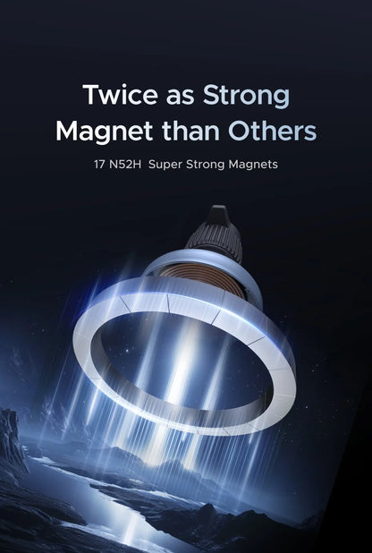 UGREEN Qi2.2 25W Magnetic Car Phone Holder & Wireless Charger | MagSafe Compatible for iPhone 17/16 Pro Max