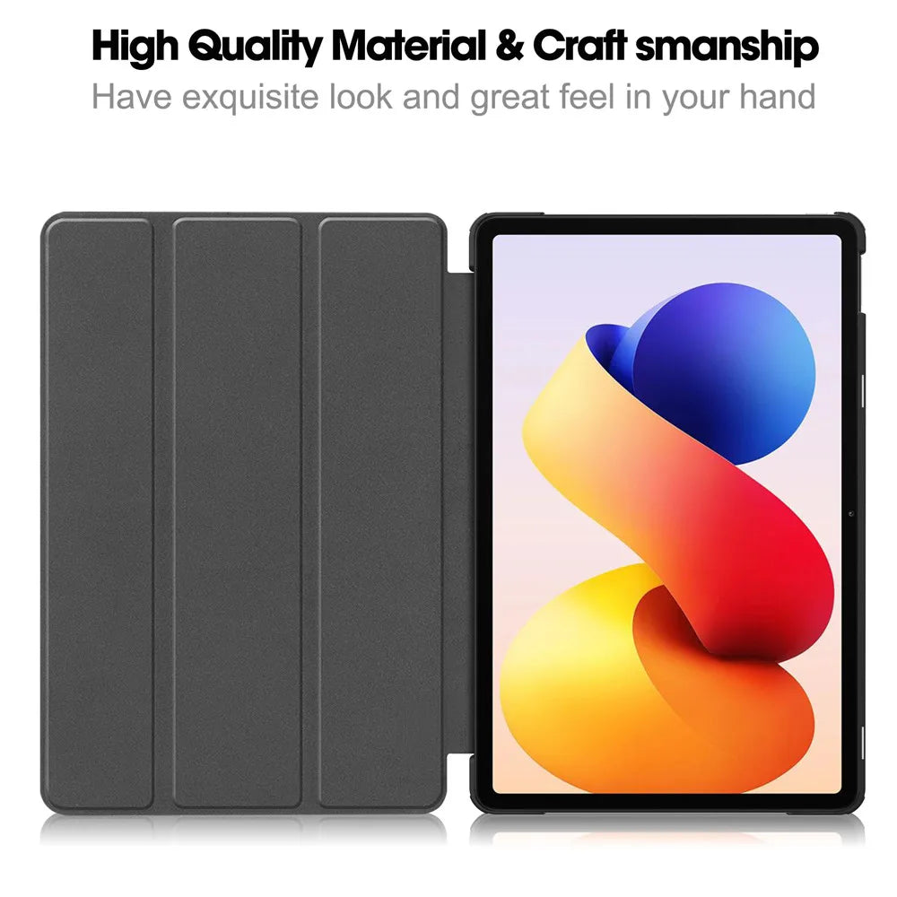 Smart Case for Xiaomi Redmi Pad 2 Pro 12.1" (2025) | Folding Flip Stand | Auto Sleep/Wake | Tablet Cover