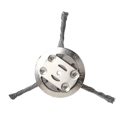 Universal Grass Trimmer Head – Metal Weed Eater Blade Replacement