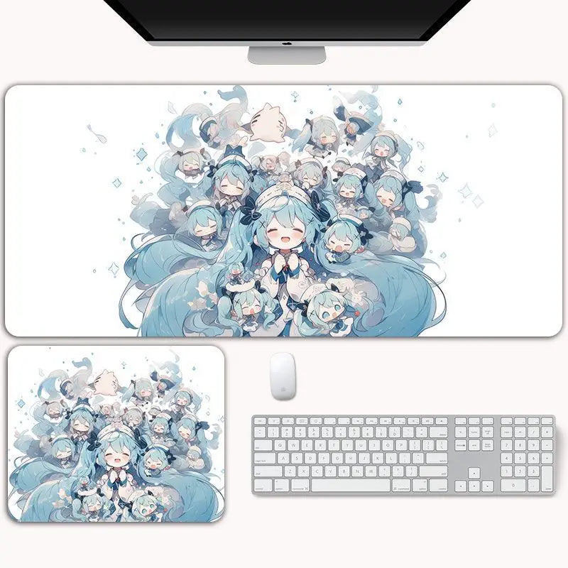 Hatsune Miku XXL Gaming Desk Mat – Anime Mouse Pad, Non-Slip