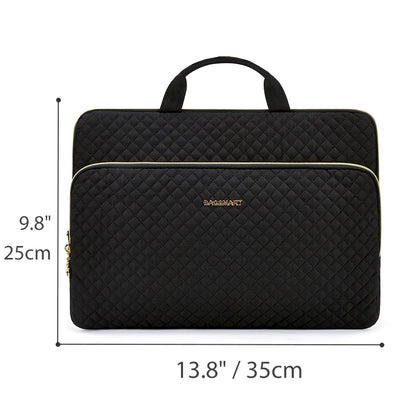 BAGSMART Laptop Handbag & Sleeve 13.3"–15.6" — Shoulder Briefcase for Women, MacBook Air/Pro
