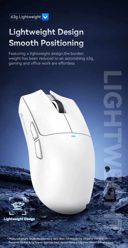 ATTACK SHARK X11 Lightweight Wireless Gaming Mouse – 22K DPI, PAW3311