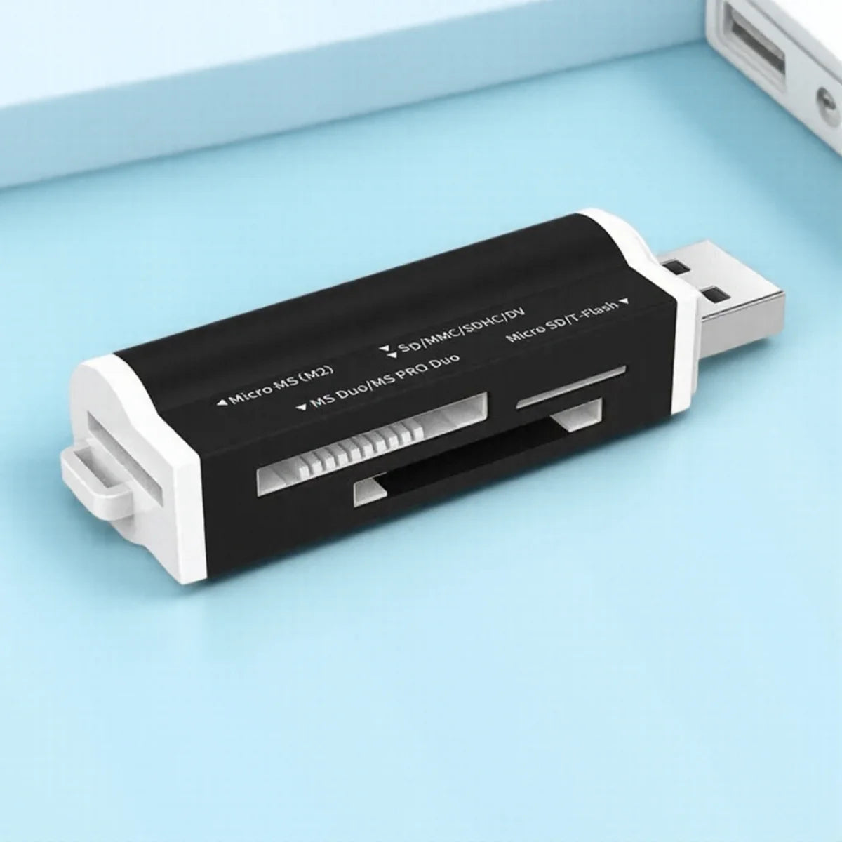 All-in-One USB 2.0 Card Reader – SD, TF, Micro SD, MMC, MS Pro