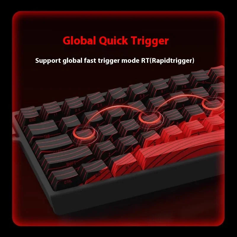 Madlions Mad 60He / Mad 68He Magnetic Switch Mechanical Keyboard – Wired, RGB, Esports