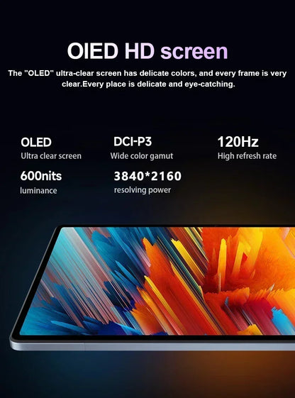 Pad 8 Pro Tablet 10.1" – Android 13, Snapdragon 8 Gen 2, 16GB RAM, 1024GB, 5G, 10000mAh