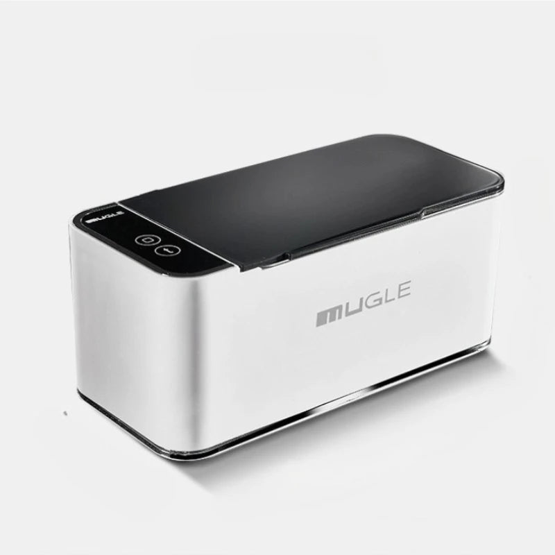 R.E.D. Shopping 500ML ultrasonic cleaning machine for jewelry, glasses, and watches, shown on a clean countertop.
