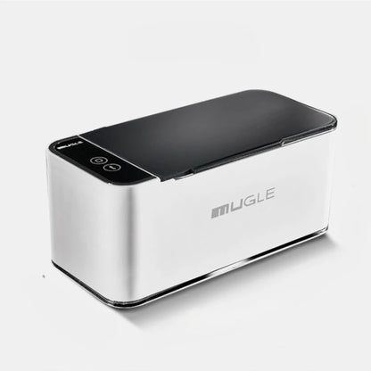 R.E.D. Shopping 500ML ultrasonic cleaning machine for jewelry, glasses, and watches, shown on a clean countertop.