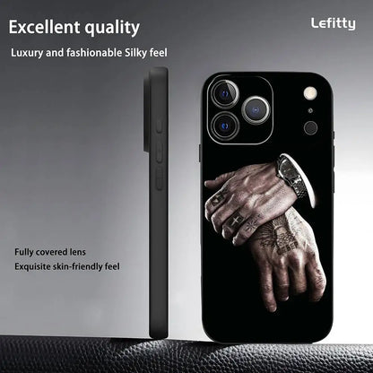 Cool Russian Mafia Frosted Phone Case for iPhone 17/16/15/14/13/12/11 Pro Max – Soft Shell