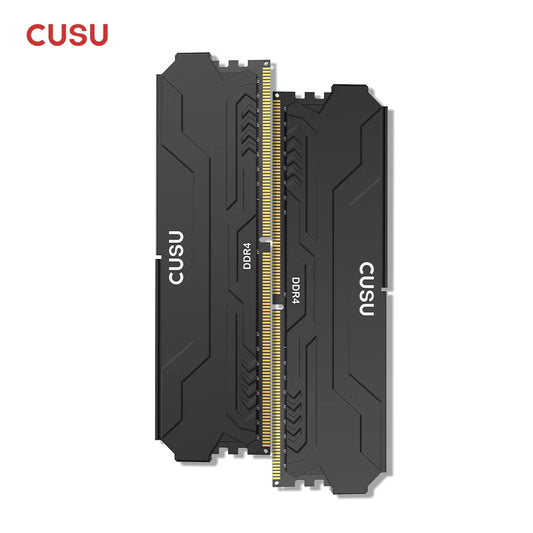 CUSU DDR4 Desktop RAM – 8GB / 16GB, 3200/3600MHz, XMP 2.0, Heatsink