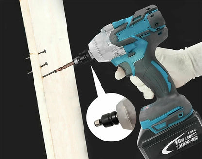 1/2" Brushless Cordless Impact Wrench 520NM – Compatible with 18V Battery