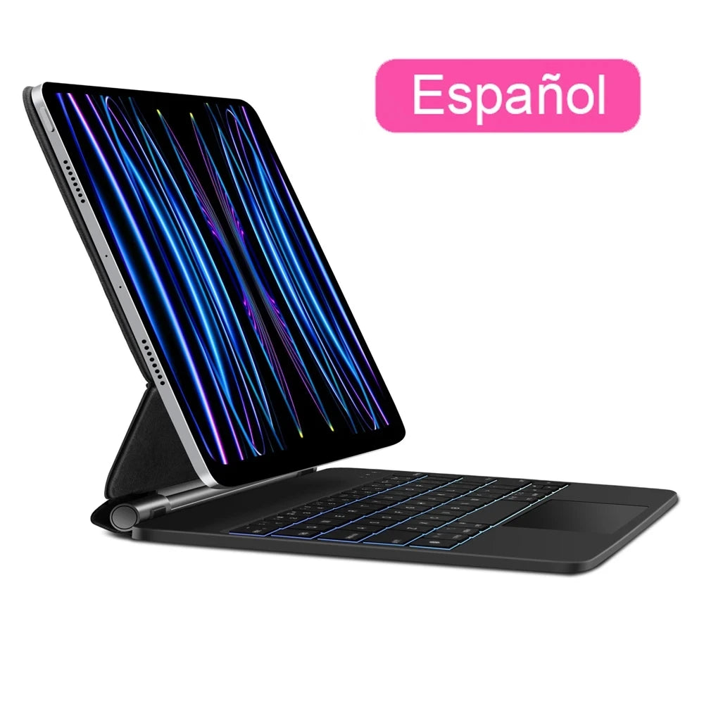 GOOJODOQ Magic Keyboard for iPad Pro 11 2024, Air 4/5/6, Pro 12.9, 10th Gen – Cover Case