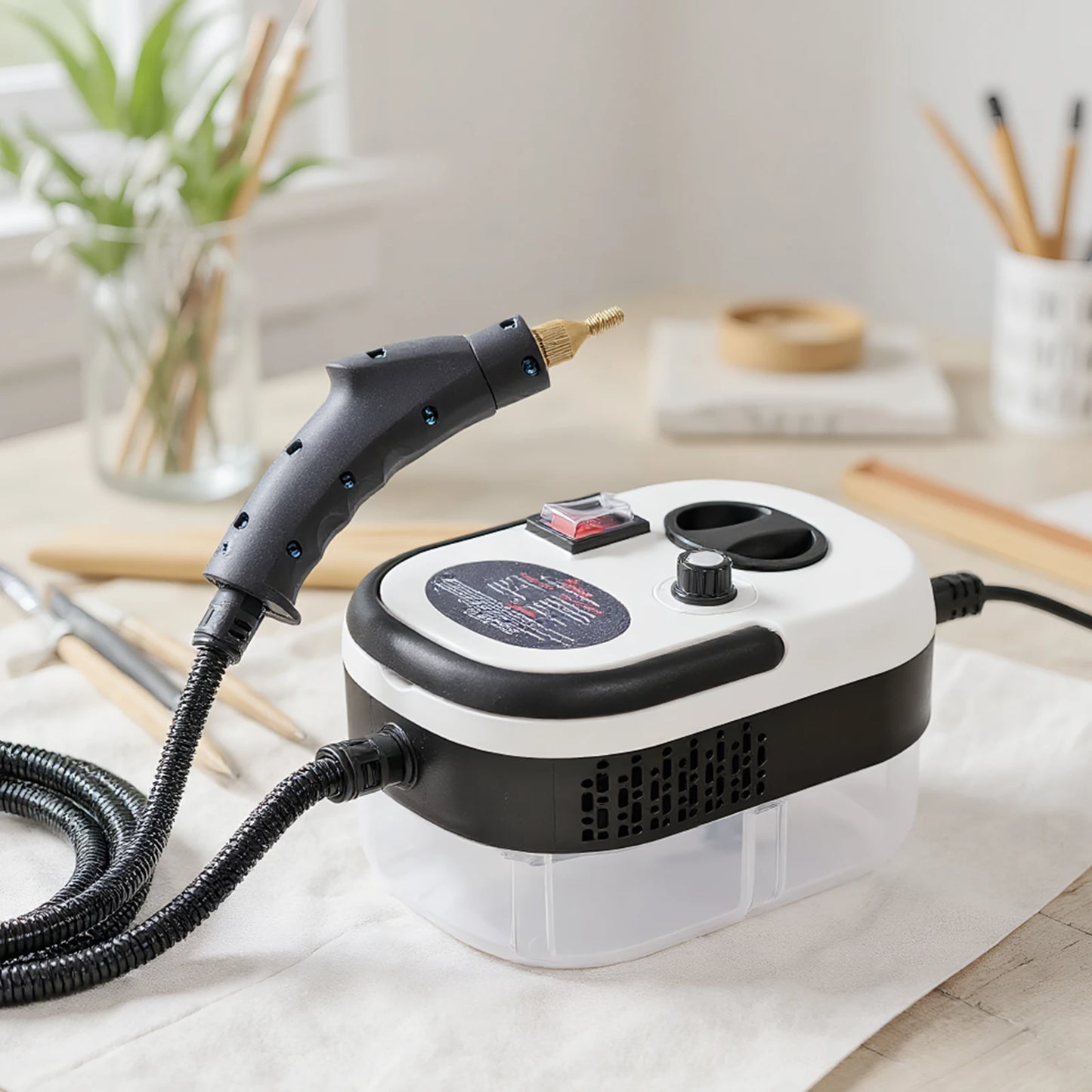 2500W 220V Household Steam Cleaner – High Temperature Pressurized for Floor, Kitchen & Interior