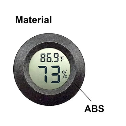 LCD Digital Thermometer & Hygrometer – Indoor Temperature & Humidity Sensor