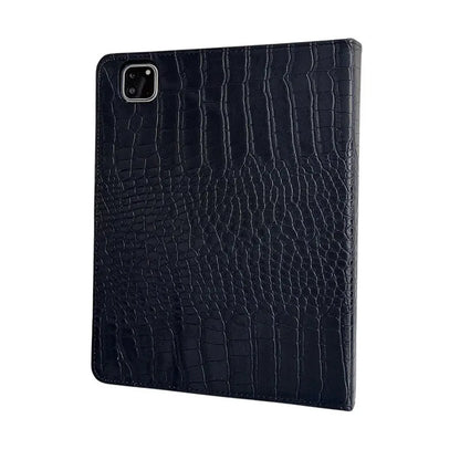 Premium Crocodile Leather iPad Case with Card Slot – 9.7" to 11" | Air, Mini, Pro