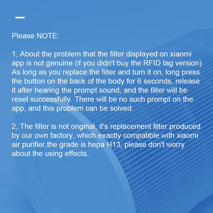 Xiaomi Mi Mijia Air Purifier 4 Pro Replacement Filter – Carbon Upgrade & Color Options
