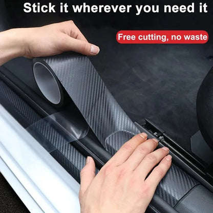 Nano Carbon Fiber Car Protector Strip – Anti-Scratch Tape