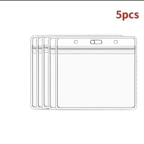 Waterproof Transparent Plastic Card Sleeve Protectors