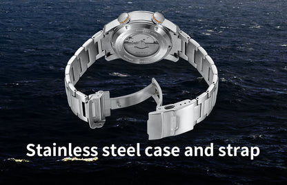 BERNY Automatic Dive Watch – Sapphire Crystal, 200M Water Resistant, NH35 Movement