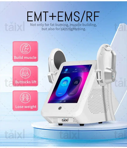 EMS Mini 200Hz Body Sculpting Machine – RF + Muscle Stimulation, Fat Burning, Electromagnetic Slimming