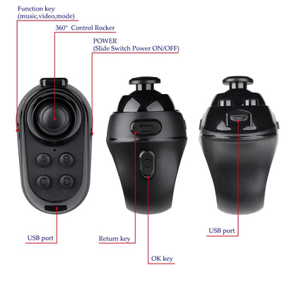 Bluetooth Gaming Finger Mouse – Game Controller Handle Adapter | Android & iOS