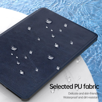Kindle Paperwhite 12th Generation 2024 Case – Leather, Auto Sleep, Hand Strap