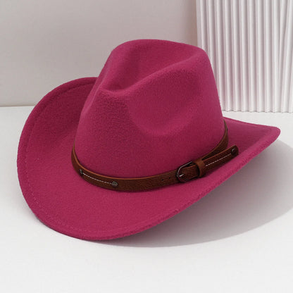 Unisex wool fedora hat in neutral color, stylish accessory from R.E.D. Shopping, suitable for all seasons.