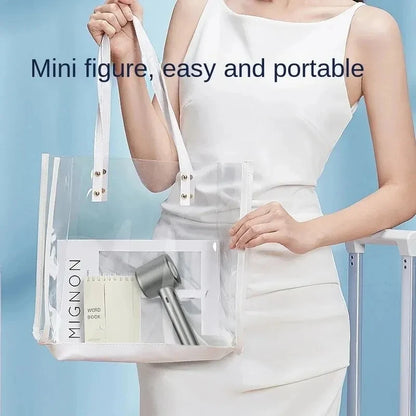 5000mAh Handheld Mini Fan – USB Rechargeable, Ice Compress Cooling, LED Display, 3 Speeds