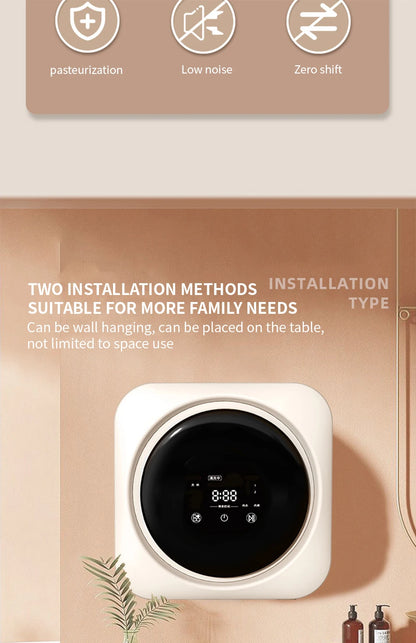 Mini Drum Underwear Washing Machine – Wash & Dry Integrated