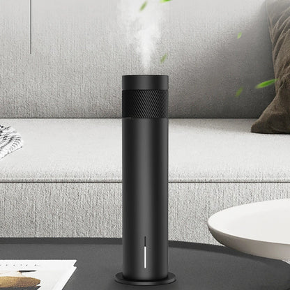NAMSTE Smart Aroma Diffuser 120ml – 200m³ Coverage, Waterless, CE | Silver/Black EU Plug