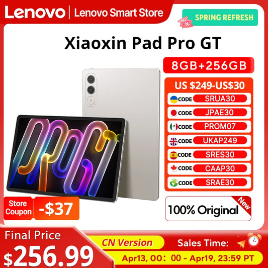 Lenovo Xiaoxin Pad Pro GT 2025 CN – 11.1" 3.2K 144Hz, Snapdragon 8 Gen3, 8860mAh