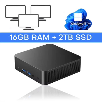 Mini PC Intel N150 / i9-10980HK – 16-32GB RAM, up to 2TB SSD, WiFi 6, Windows 11 Pro