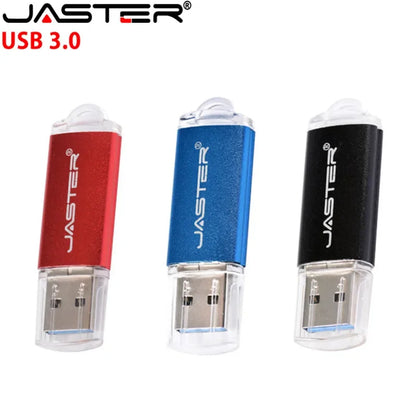 JASTER Metal USB 3.0 Flash Drive – 8GB to 64GB High Speed Pen Drive