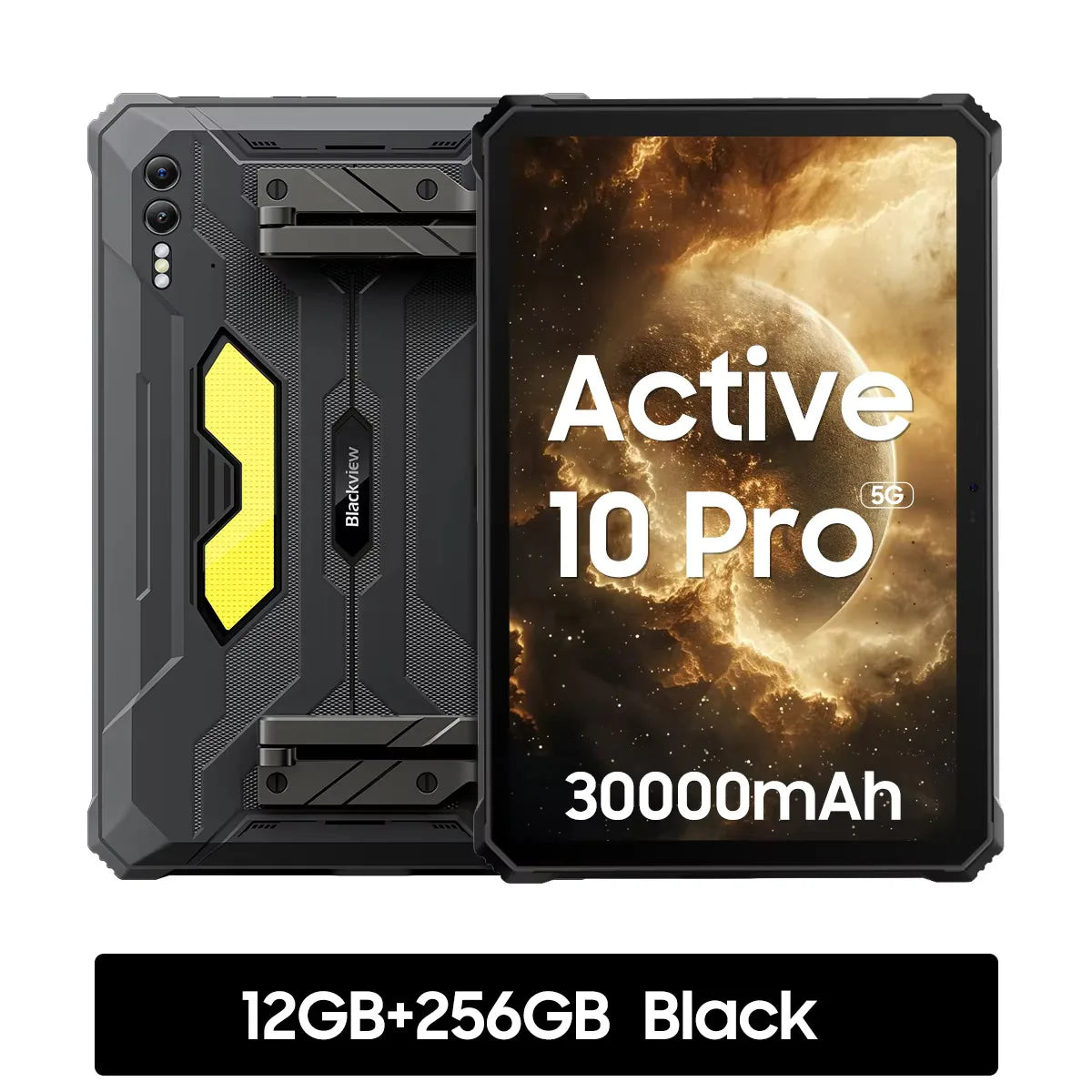 Blackview Active 10 Pro Rugged Tablet – 5G, 11" FHD+, 12GB+512GB, 30000mAh, 108MP