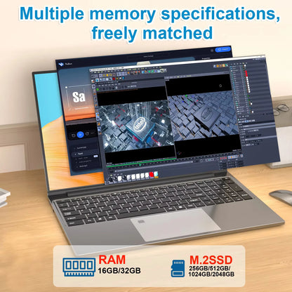 Xiaman 15.6" Gaming Laptop Intel Core i9-10980HK – 16GB RAM 1TB SSD IPS Windows 11 Pro