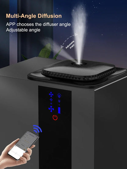 GRTCO A1000 HVAC Scent Diffuser 800ml – APP Control, WiFi & Bluetooth, Hotel Air Machine