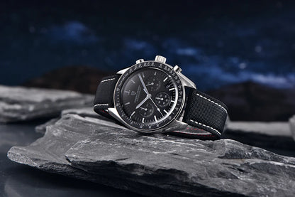 PAGANI DESIGN 1701 V5 Men's Luxury Quartz Chronograph Watch – AR Sapphire Glass, 100M Waterproof