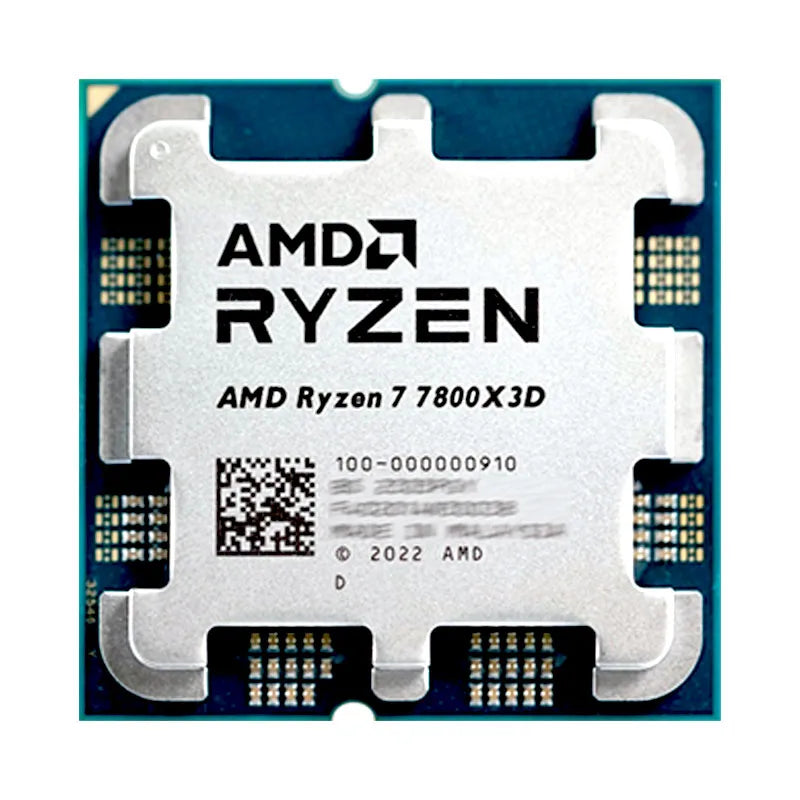 AMD Ryzen 7 7800X3D AM5 CPU – 8-Core, 125W, 96MB L3 Cache, 3D V-Cache