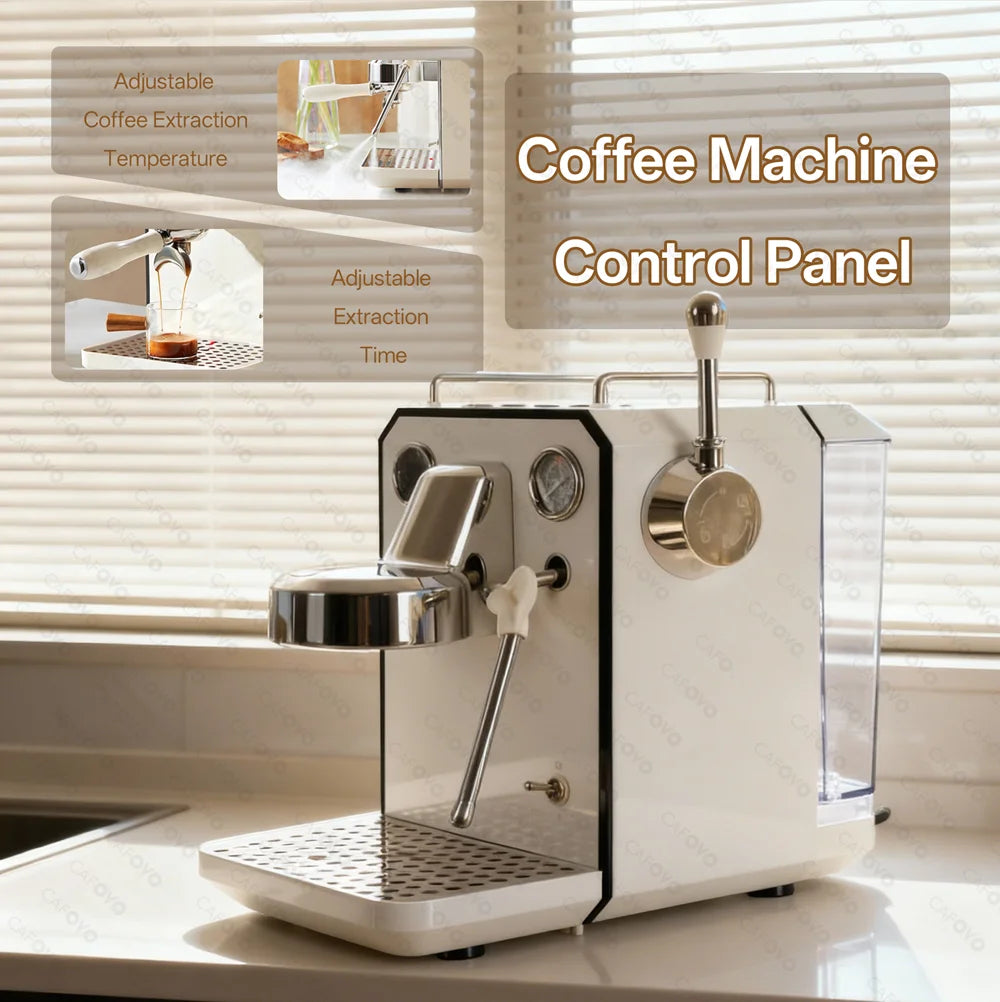 CAFOVO G3006 Espresso Machine – 15 Bar Home Coffee Maker 220V