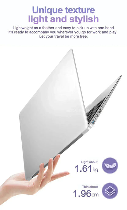 14.1" FHD Gaming Laptop | Intel DDR4 | 16–32GB RAM | Up to 2TB SSD | Windows 11 | 1920×1080 IPS | EU Plug