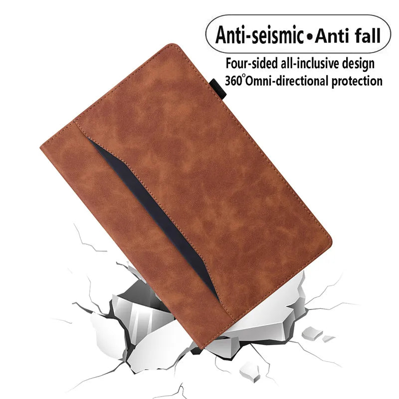Lenovo Tab One 8.7" Luxury Wallet Stand Case – Leather Flip Cover