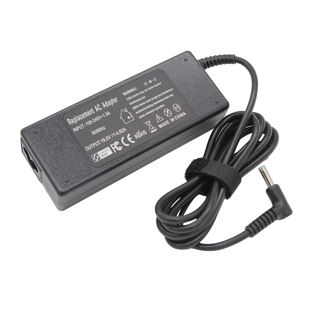 HP Laptop Charger 19.5V 4.62A 90W — 4.5x3.0mm, Envy, Pavilion, EliteBook, Stream