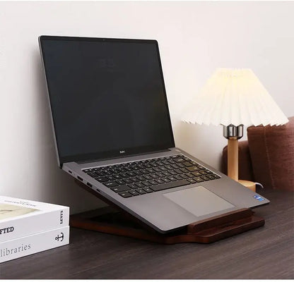 Adjustable Portable Laptop Stand – Foldable, Height-Adjustable, Heat Sink, iPad & Laptop Bracket