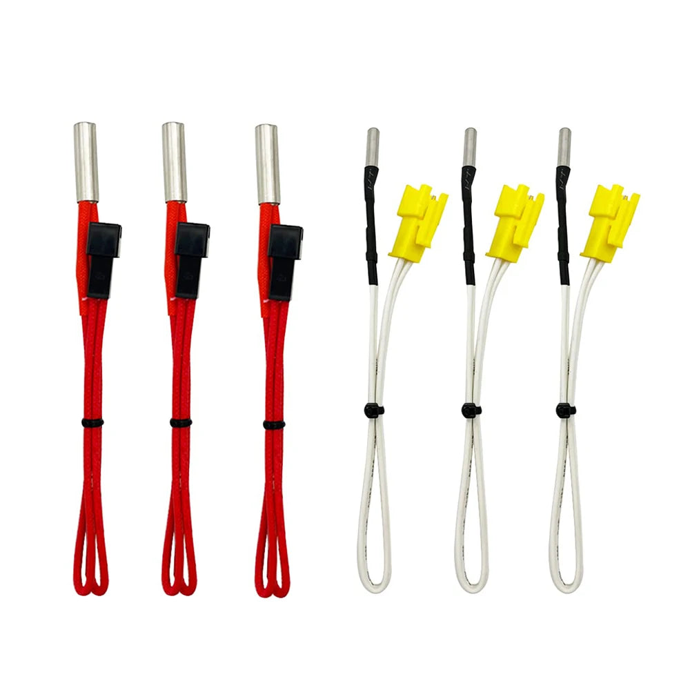 HzdaDeve NTC 100K Thermistor & Heating Rod Kit for Flsun Q5 / QQ-S / SR / V400 3D Printer