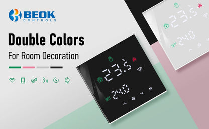 Beok Tuya Smart WiFi Thermostat for Electric & Gas Heating