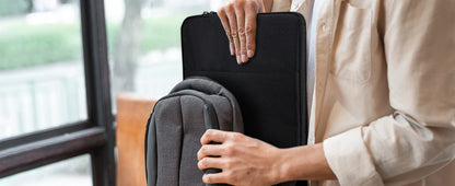 Waterproof Laptop Sleeve for Portable Monitor — 19"/22"/24", UPERFECT UMAX Compatible