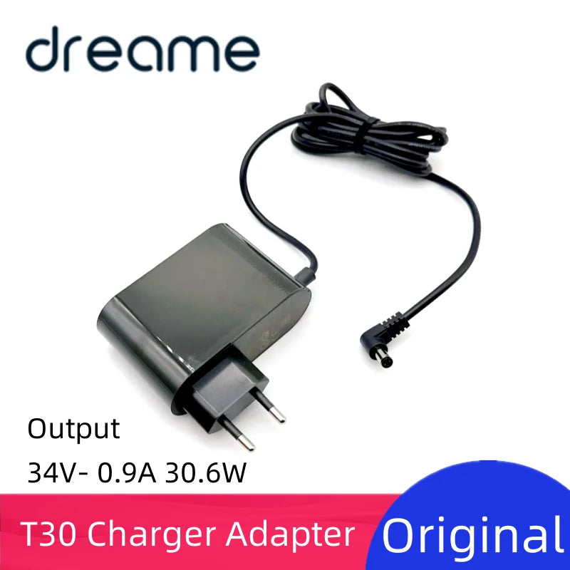 Dreame T30 / R20 / T30 Neo Charging Adapter – EU Plug