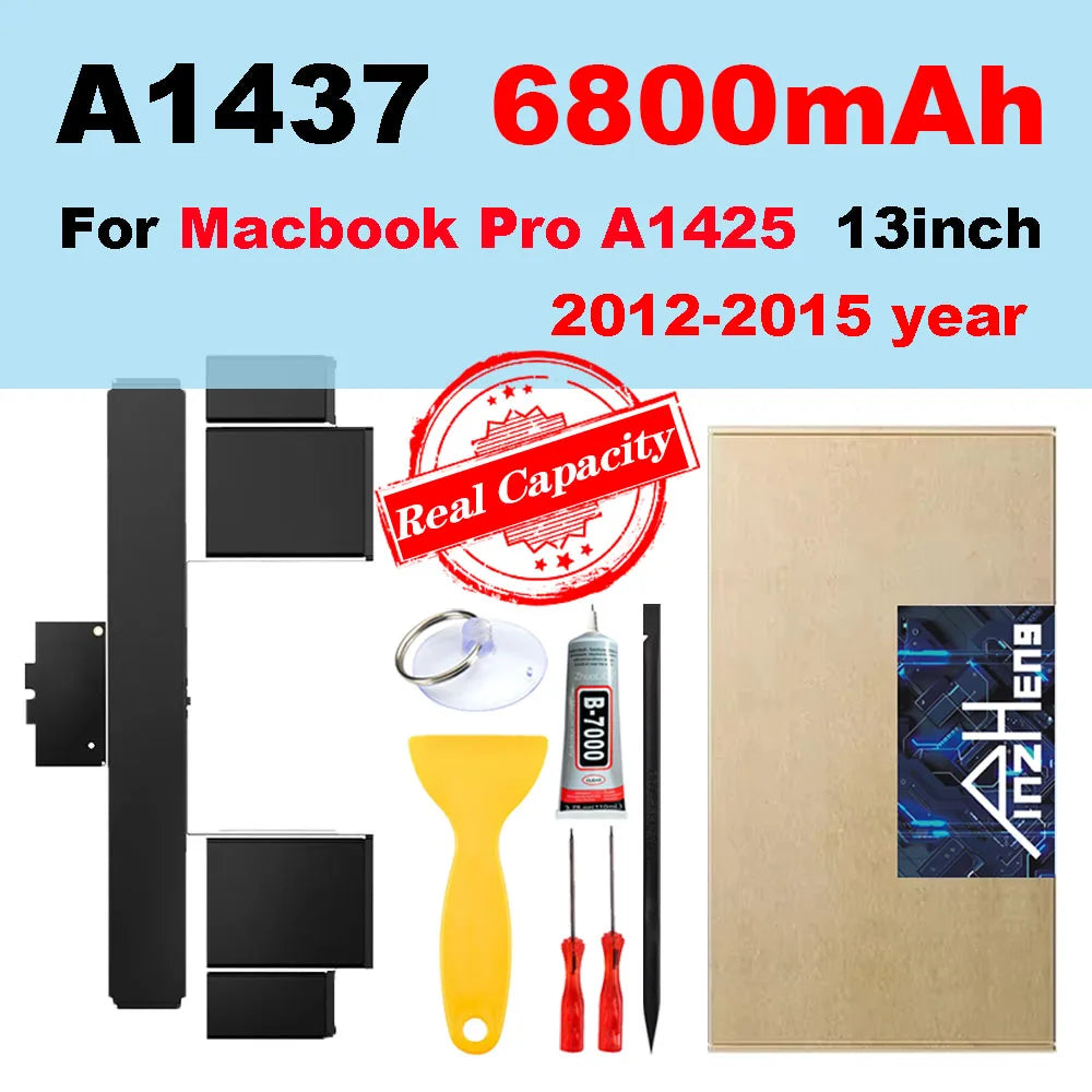 PINZHENG MacBook Pro 13"/15" Battery Replacement — A1278/A1286/A1342/A1398 & More