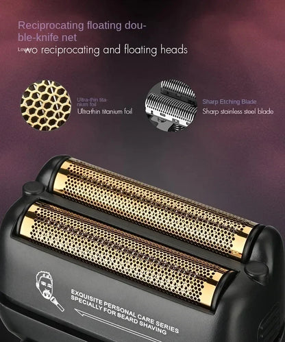 WMARK Men's Professional Electric Hair Clipper & Shaver Set – 9000RPM, 2000mAh, Wet/Dry, Salon Use