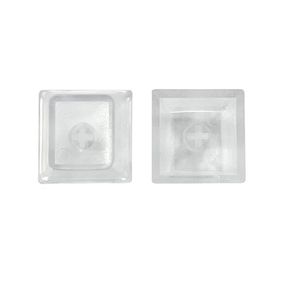 Frosted Transparent Cherry Profile R4 Keycaps – 10/20pcs Blank Backlit, MX Switch, DIY