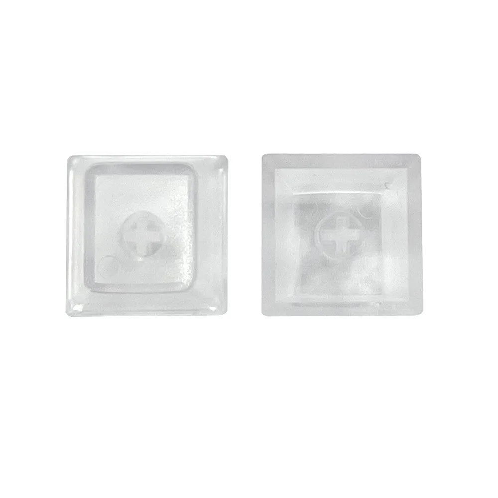 Frosted Transparent Keycaps – Cherry Profile R4, MX Switch, 10/20pcs (Blue, Purple, Black, Red, White, Mix)
